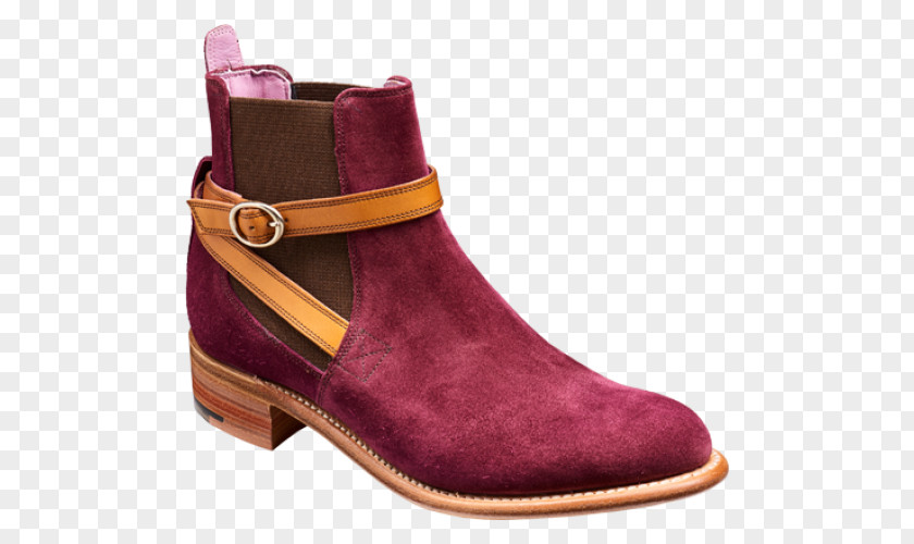Purple Boots Suede Chelsea Boot Shoe PNG