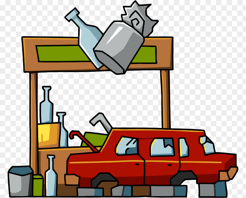 Rectangle Relocation Car Cartoon PNG