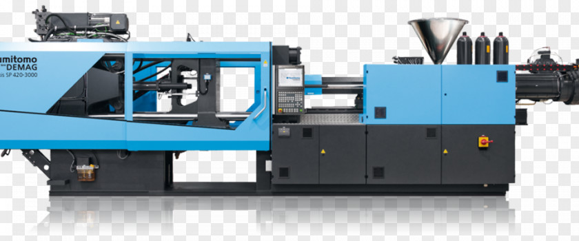 Sumitomo (SHI) Demag Plastics Machinery GmbH Injection Molding Machine Manufacturing PNG