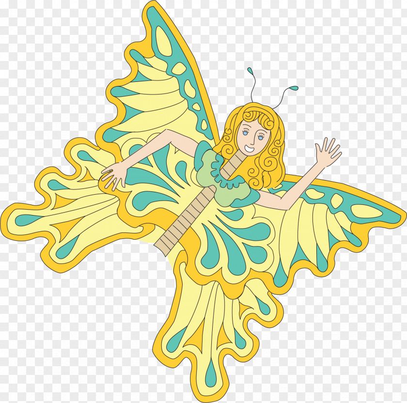 Butterfly Fairy Insect Clip Art PNG