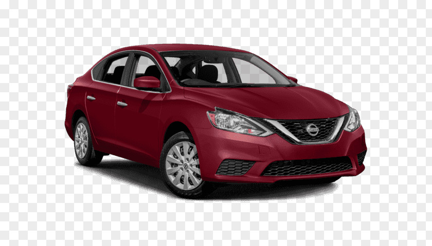 Nissan 2018 Sentra SV Sedan Car Front-wheel Drive PNG