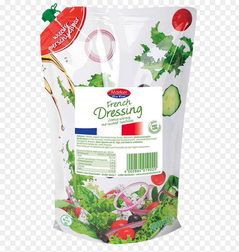 Salad Italian Dressing Caesar Thousand Island Sauce PNG