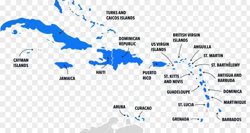 Caribbean Hispaniola Dominican Republic Saint Thomas Antigua And Barbuda Map PNG