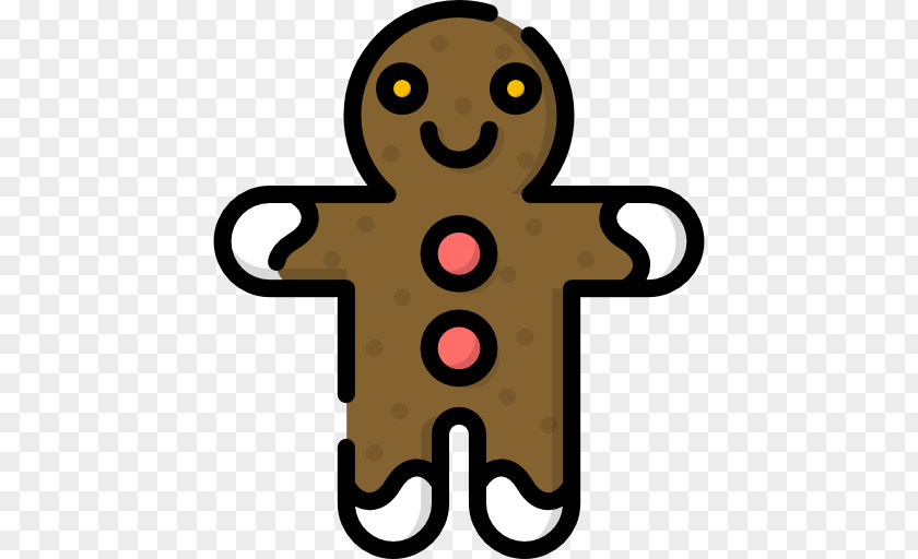 Gingerbread Man Symbol Clip Art PNG