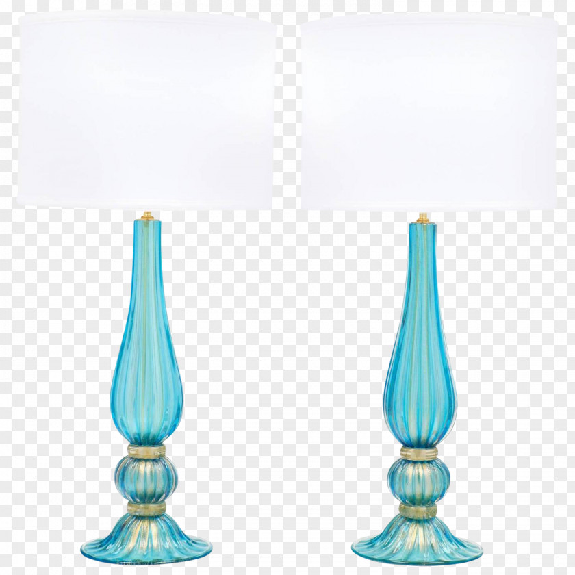 Gold Frame Blue Air Lamp Lighting Light Fixture Turquoise PNG