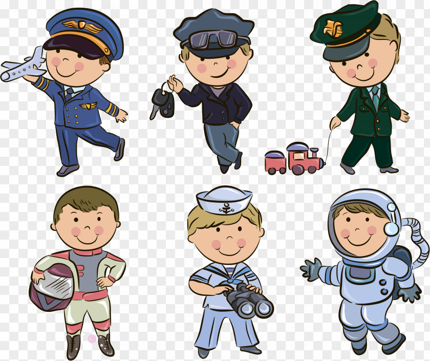 Pilot Profession Royalty-free Clip Art PNG