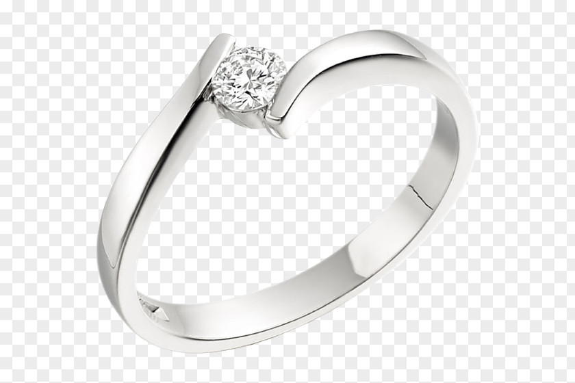 Ring Wedding Diamond Cut Engagement PNG