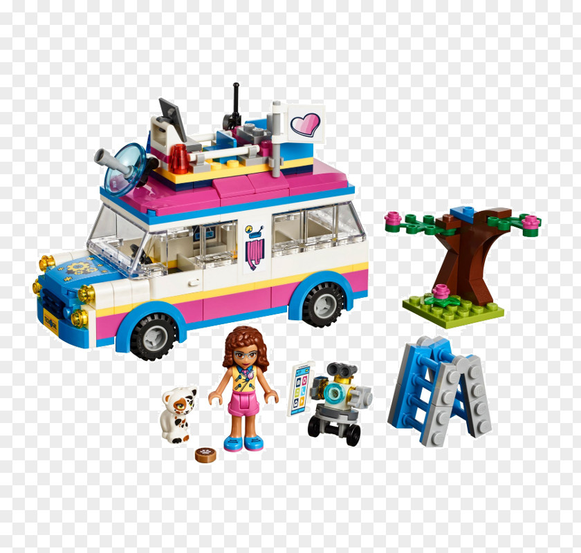 Toy LEGO 41333 Friends Olivia's Mission Vehicle Amazon.com PNG