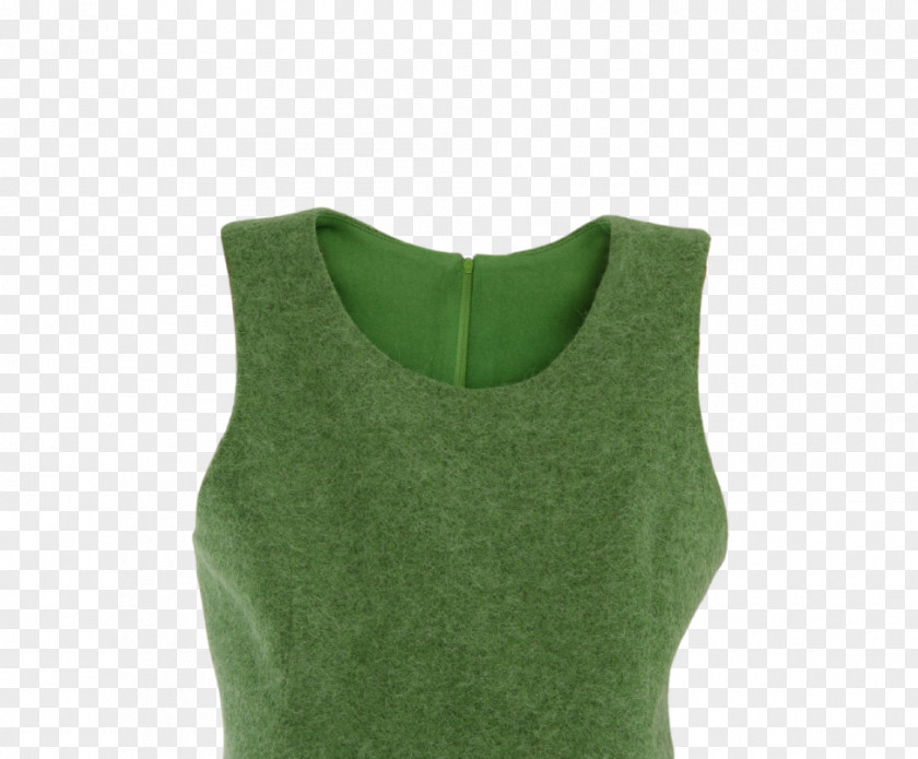 Walk Outerwear Gilets Sleeve Green Neck PNG