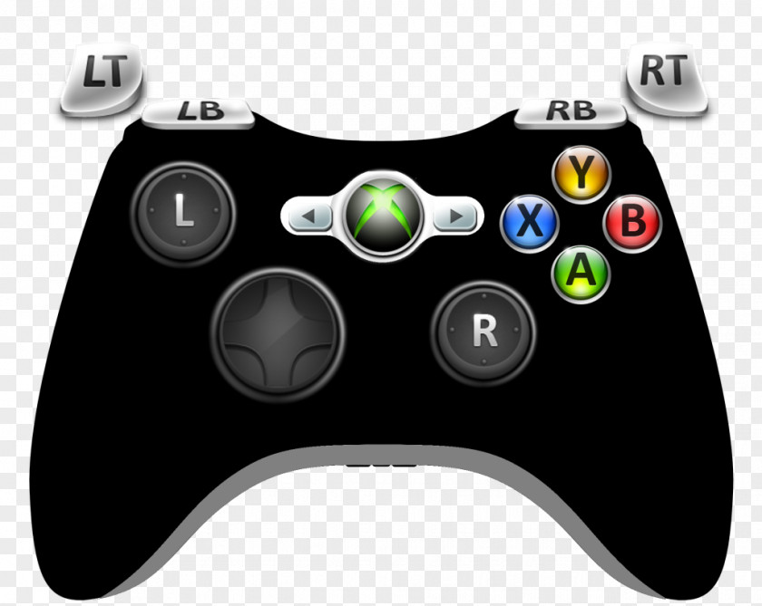 Water Font Xbox One Controller 360 XBox Accessory Game Controllers PNG