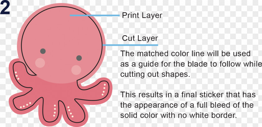 Watercolor Octopus Fly Digital Print Printing Clip Art PNG