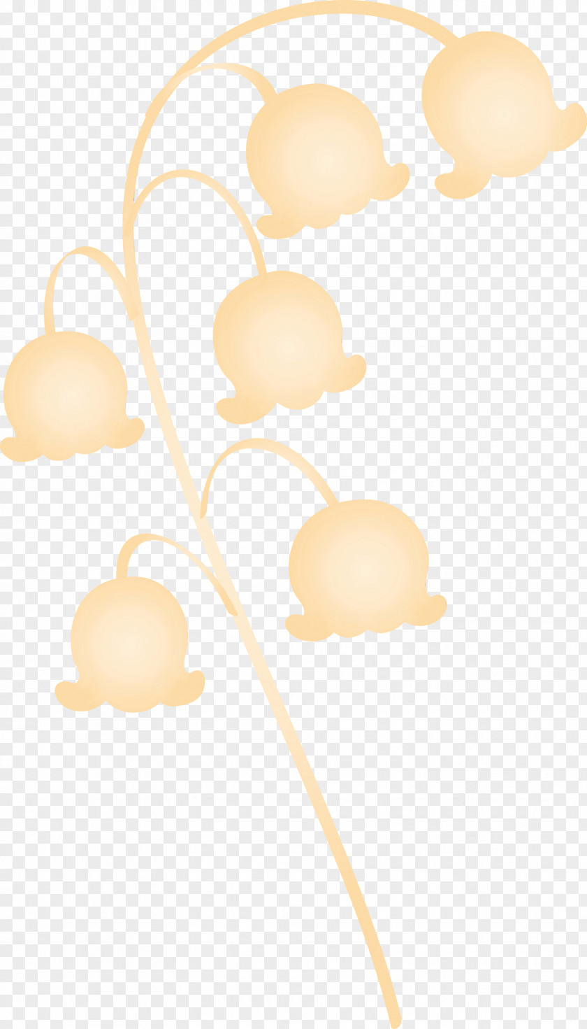 Yellow Line Beige PNG