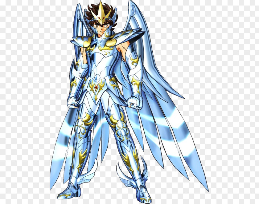 Pegasus Seiya Saint Seiya: Brave Soldiers Knights Of The Zodiac Myth Cloth Armature PNG of the Armature, Anime clipart PNG