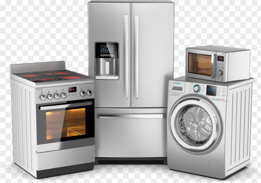 Home Appliances Appliance Major Refrigerator Washing Machines Dishwasher PNG