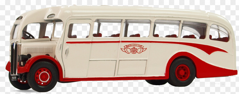 Red Bus Double-decker Model Car Transport PNG