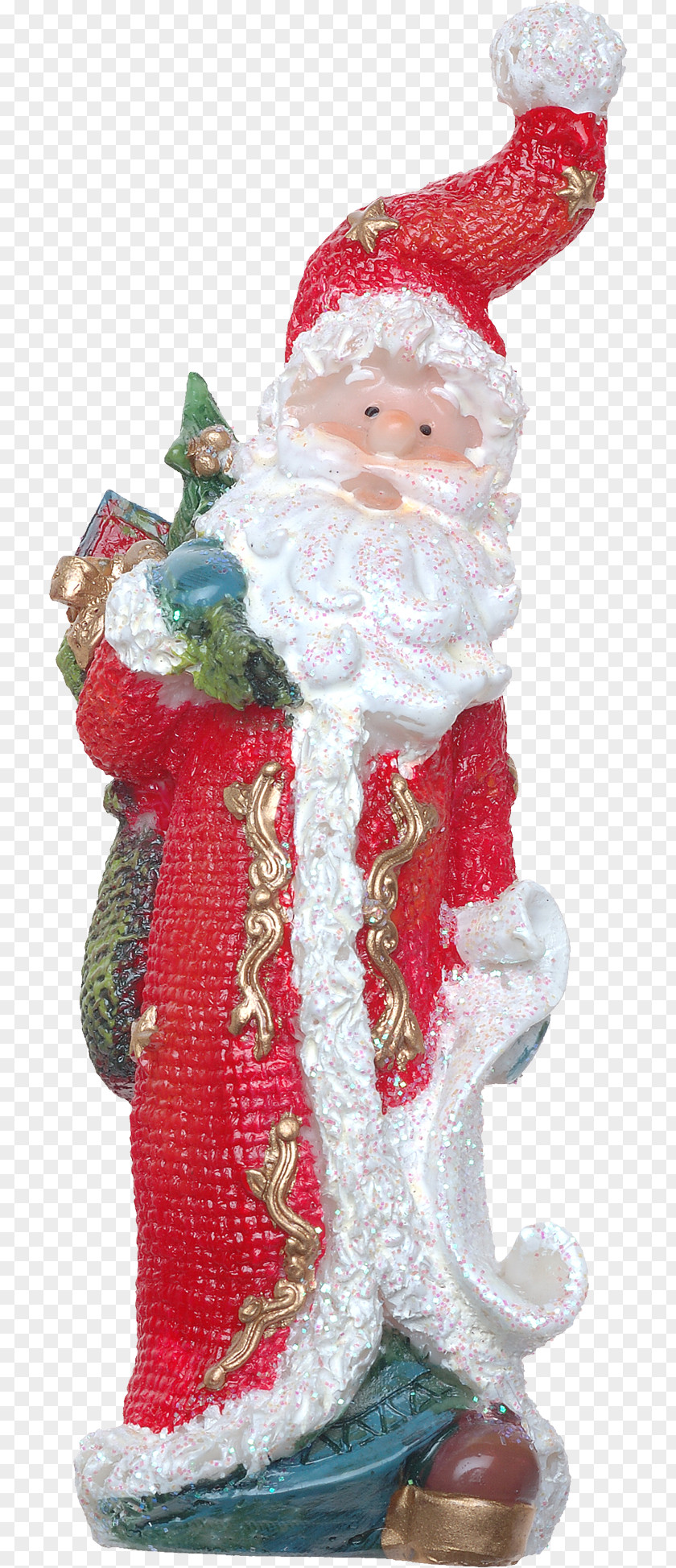 Santa Ded Moroz Claus Snegurochka Christmas Ornament Grandfather PNG