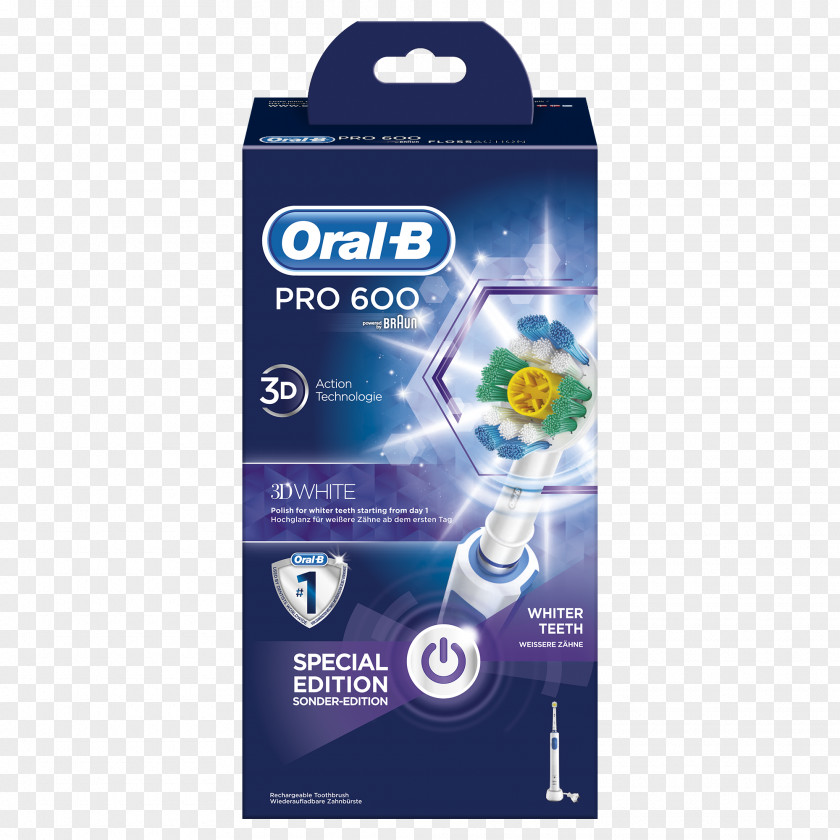 Toothbrush Electric Oral-B Pro 600 700 PNG
