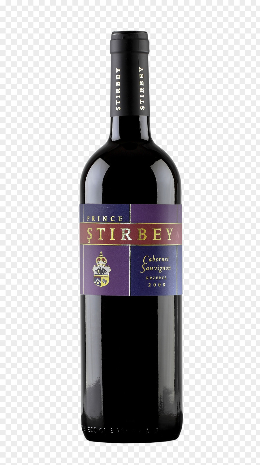 Wine Crama Știrbey Cabernet Sauvignon Romanian Blanc PNG