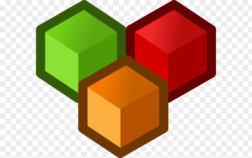 Cube Geometry Clip Art PNG