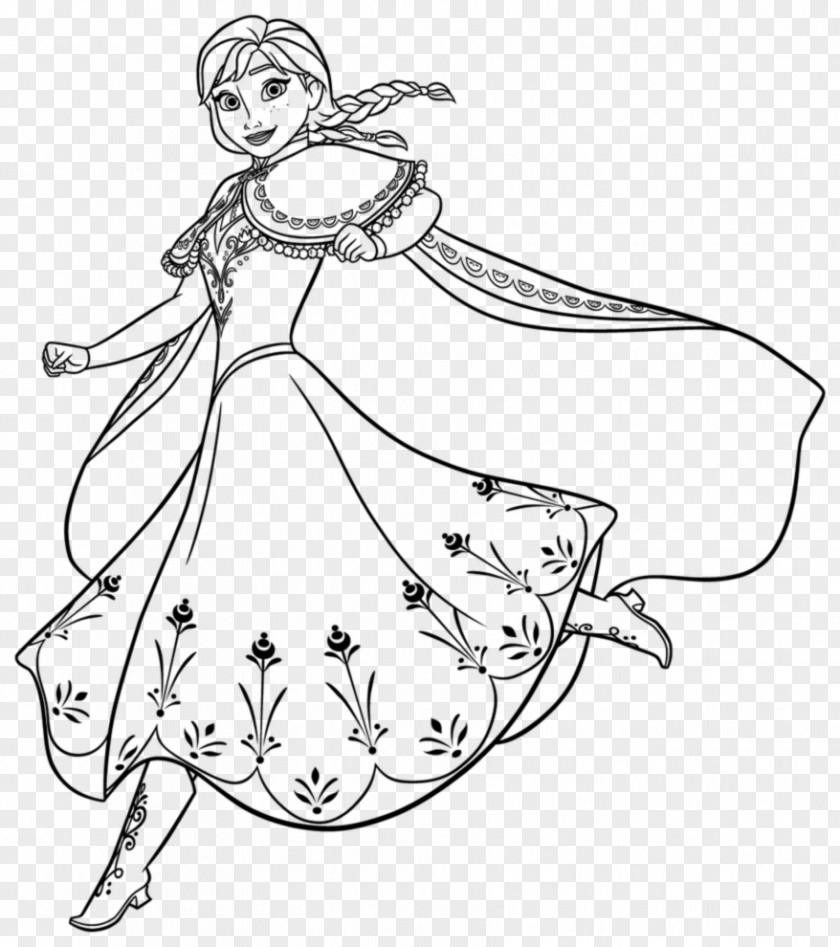 Fare Anna Elsa Rapunzel Coloring Book Princess Aurora PNG
