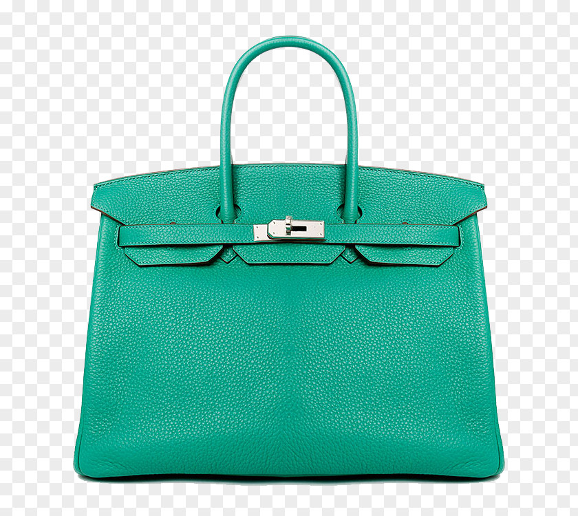 Hermes Bag Green Birkin Hermxe8s Handbag Leather PNG