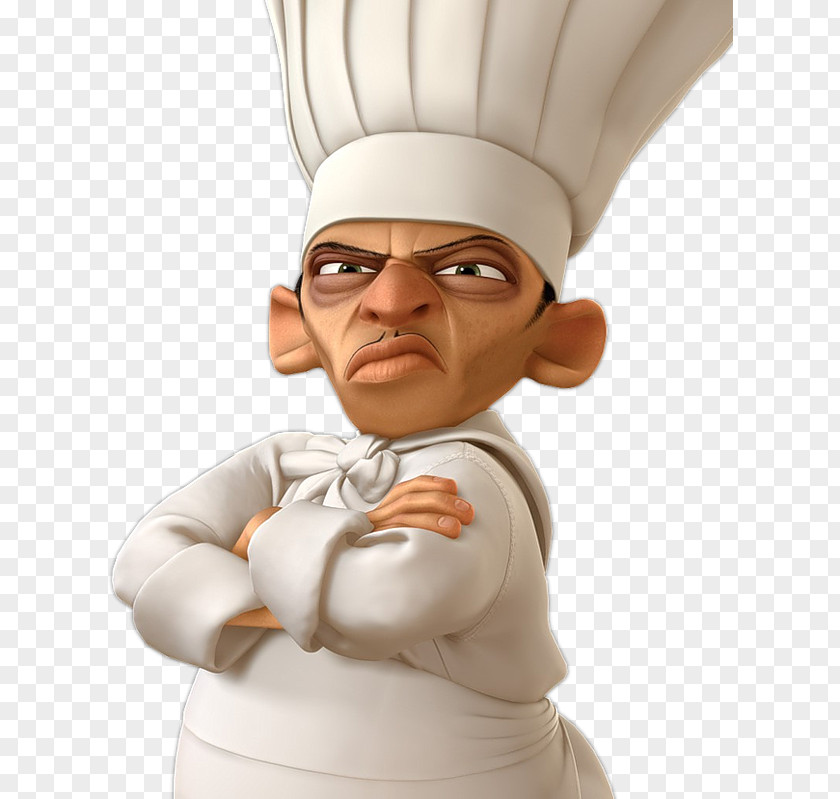 Ratatouille Skinner Alfredo Linguini Chef PNG