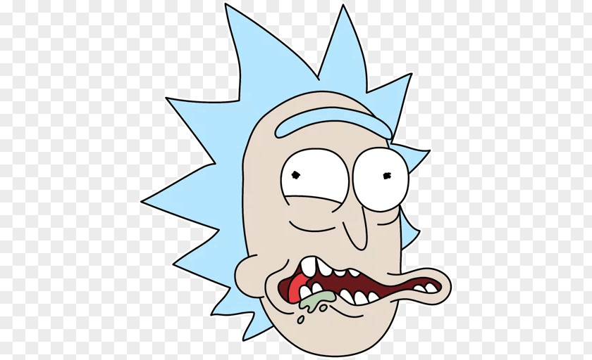 Rick Sanchez Telegram Sticker Cartoon Clip Art PNG