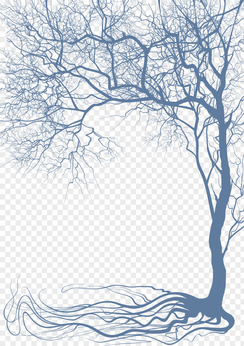 Tree And Roots Wall Decal Branch Wallpaper PNG