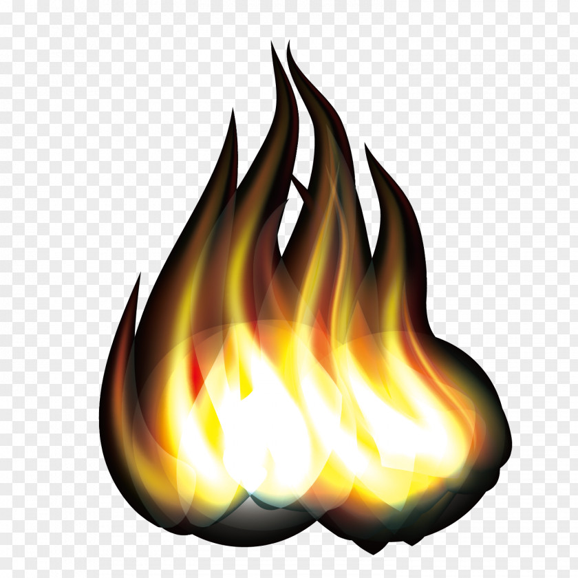 Vector Pattern Material Fire Flames Flame Furnace PNG