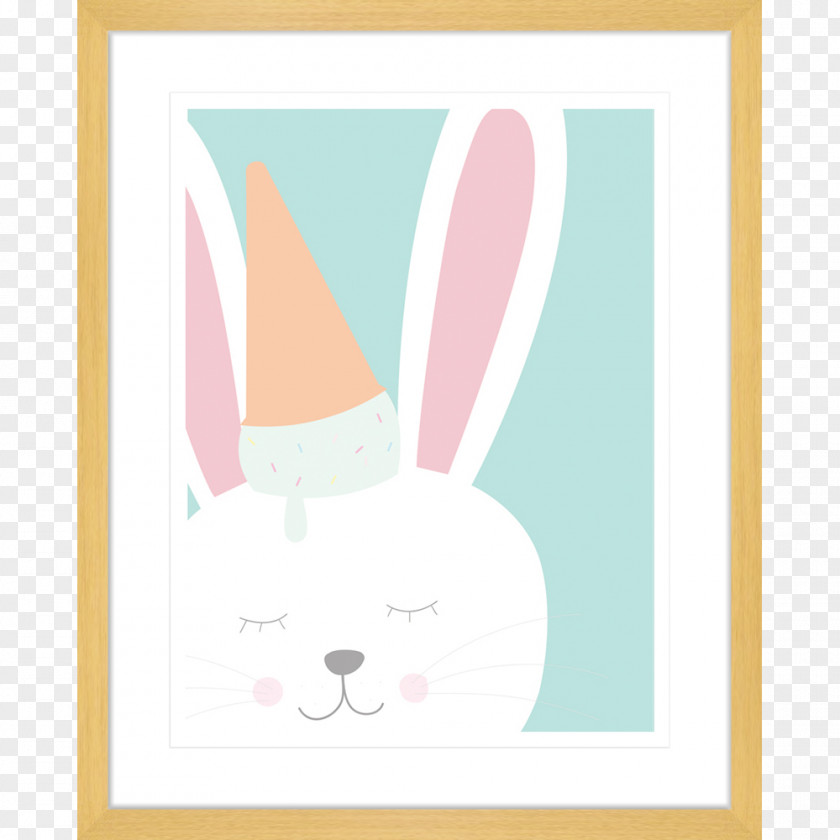 Watercolor Rabbit Easter Bunny Paper Vertebrate PNG