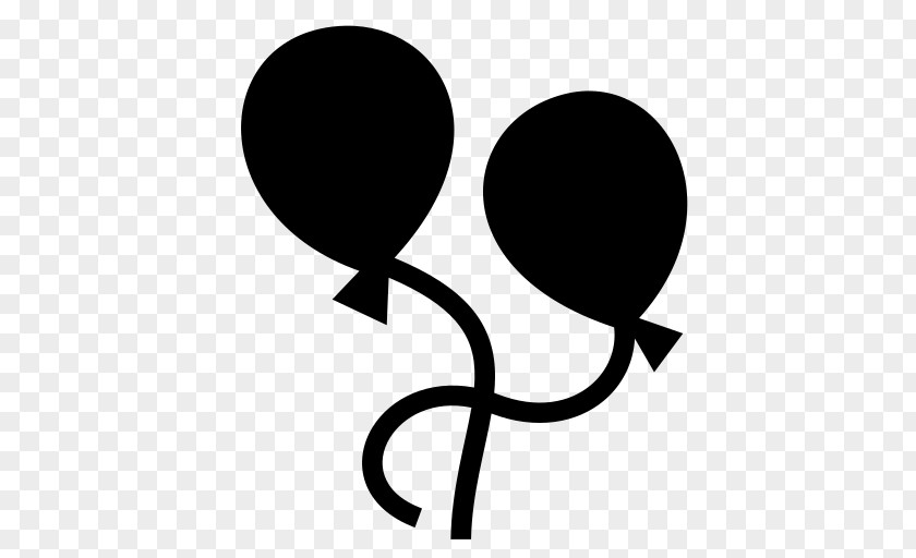Black Balloon Birthday Party Inflatable PNG