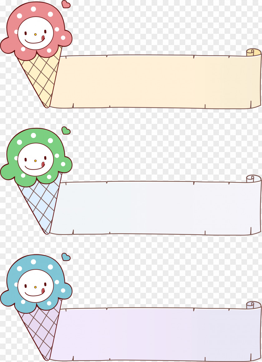 Ice Cream Border PNG