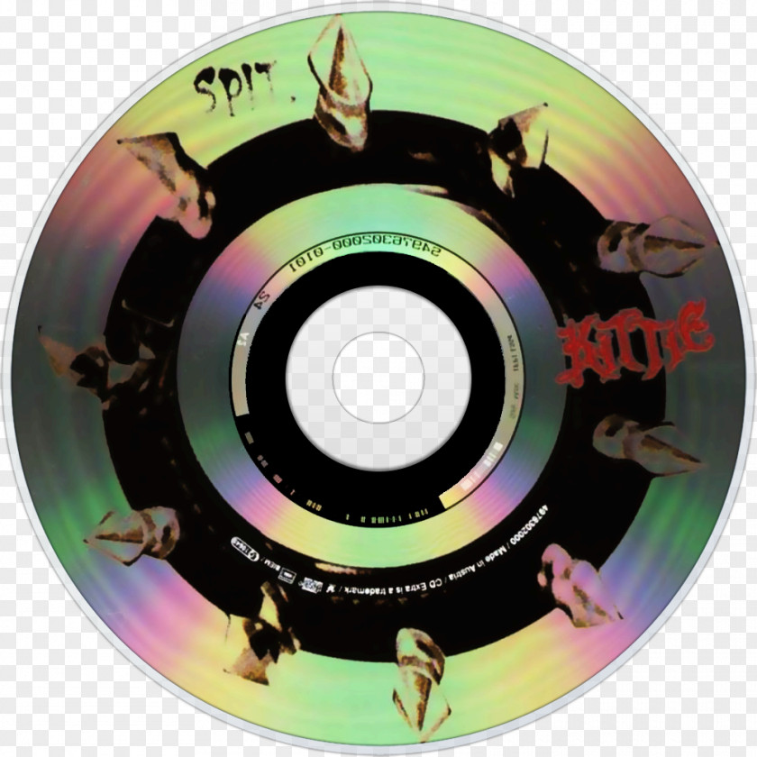 Kittie Compact Disc Wheel Disk Storage PNG