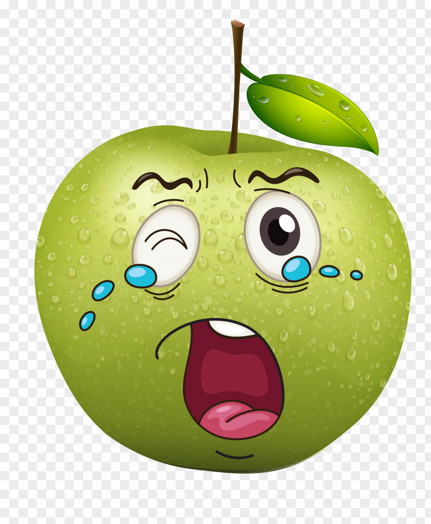 Crying Green Apples Royalty-free Clip Art PNG