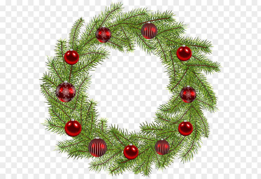 Gold Wreath Christmas Ornament Decoration Clip Art PNG