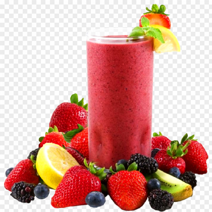 Milkshake Strawberry Juice Smoothie Drink PNG
