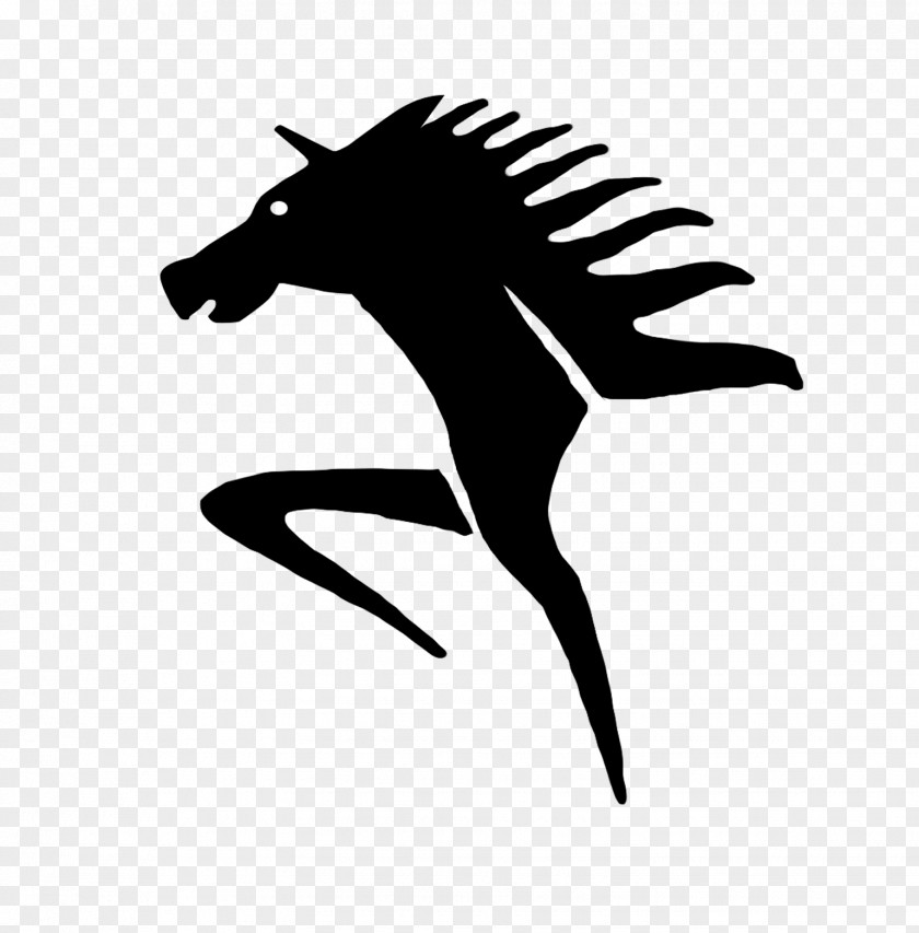 Mustang Pony Logo Mane Clip Art PNG