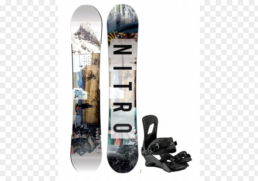 Snowboard Nitro Snowboards Twin Shop Splitboard Sport PNG