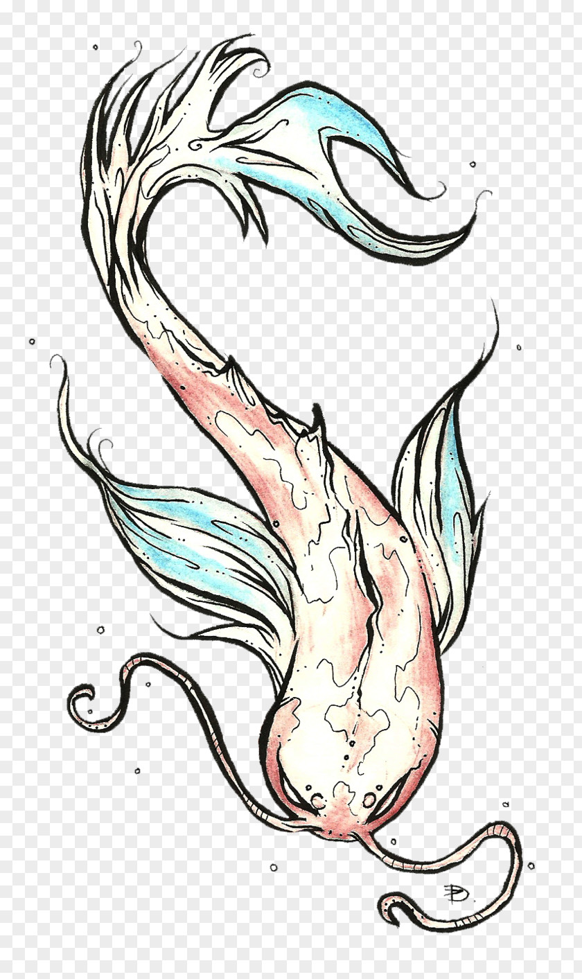 East Bay Koi Drawing Line Art /m/02csf Clip PNG