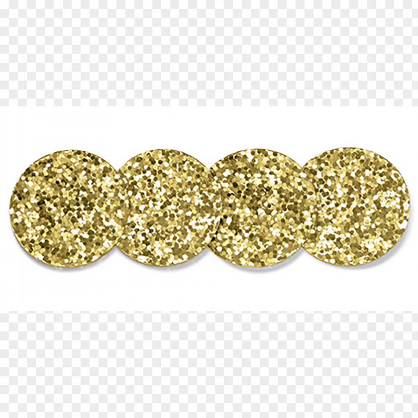 Gold Glitter Coasters Paper Glass Bottle PNG