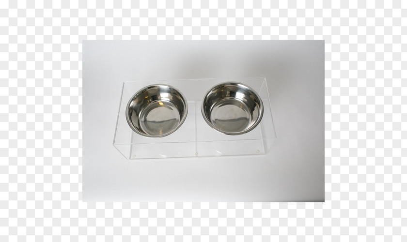 Pet Feeder Silver Tableware Angle PNG