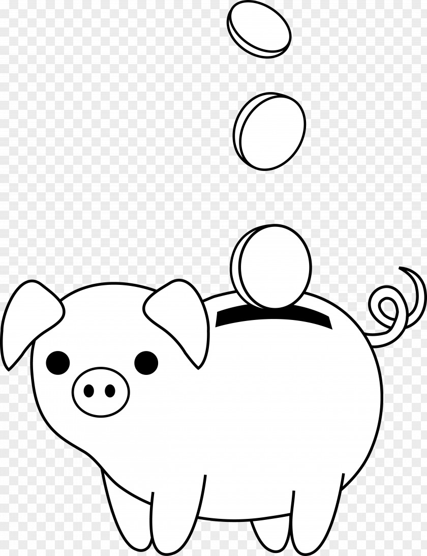 Piggy Bank Pig Farm Nutsdier Clip Art PNG