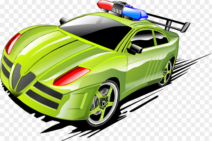 Police Car Sports PNG