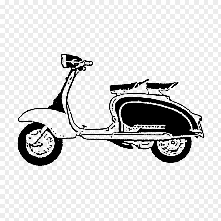 Scooter Vespa Car PNG