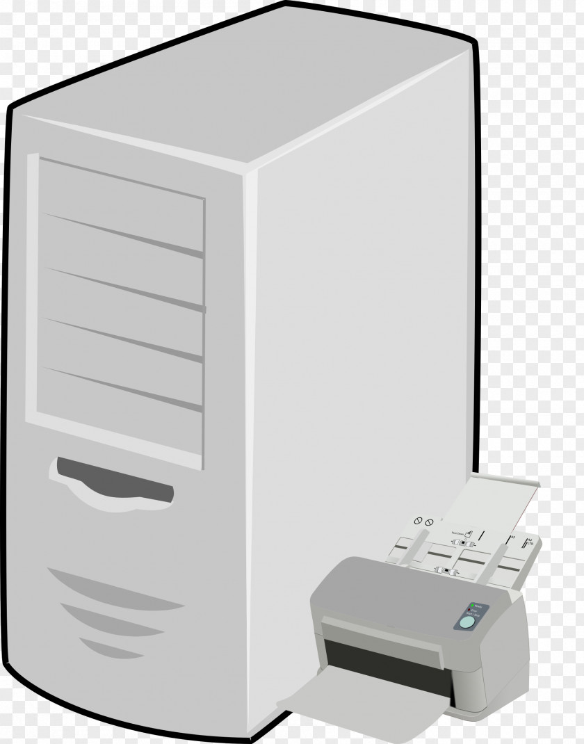 Server Computer Servers Fax Clip Art PNG