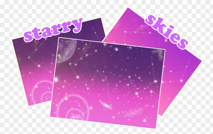The Starry Sky Parrot Pink M Brand Font PNG