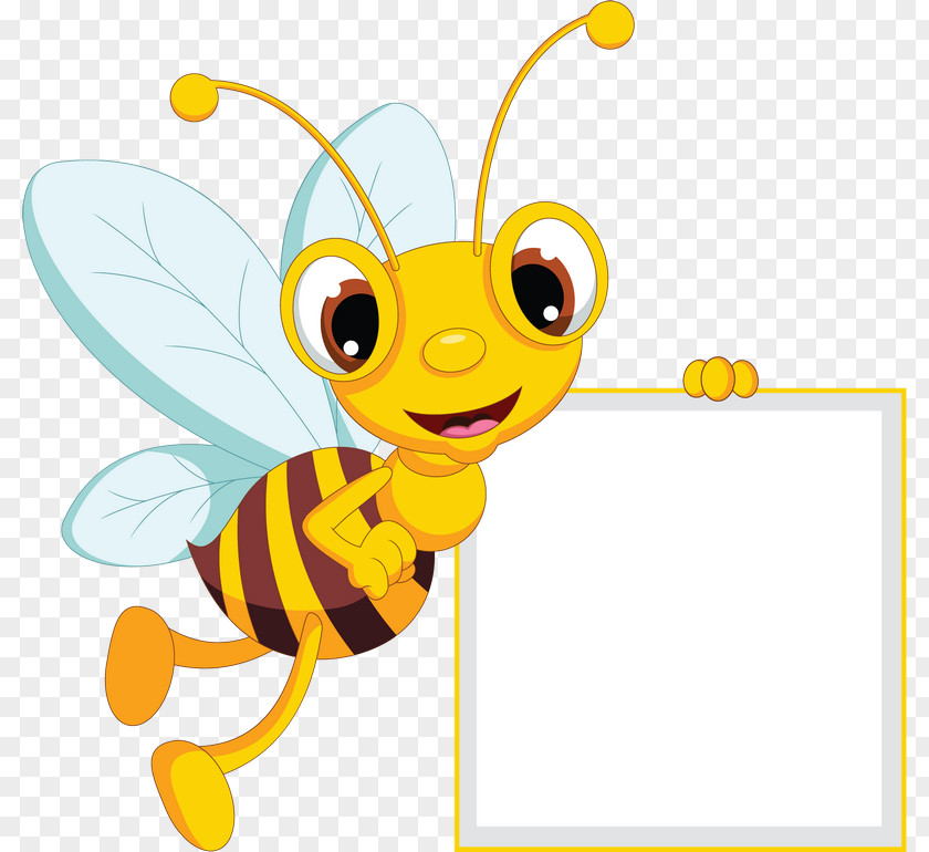 Bee Western Honey Beehive Clip Art PNG