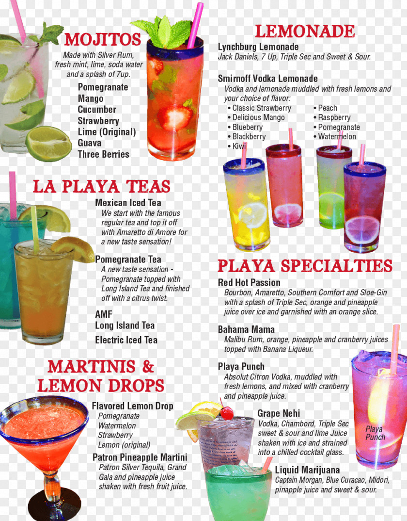 Drink Playa Bonita Resort Non-alcoholic Beach PNG
