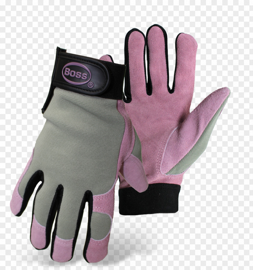 Lavender Finger Lacrosse Glove PNG