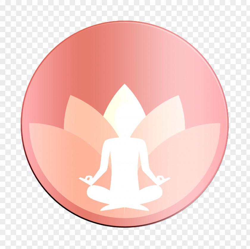 Meditation Icon Yoga Lotus Position PNG